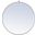 Mr4059s Eternity 32" Round Silver Mirror