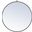 Mr4061bk Eternity 36" Round Black Mirror