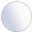 Mr4066s Eternity 42" Round Silver Mirror