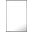 Eternity 28" Rectangular Black Mirror