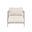 Muros Lounge Chair In Greige and Palazzo Cream