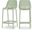 Mykonos Outdoor Patio Stool Set of 4 In Mint