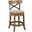 Myrtle 24 Inch Swivel Counter Stool In Wheat Wire-Brush