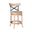 Myrtle Swivel Counter Stool In Blonde Oak