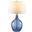 Nadine Glass Table Lamp in Blue