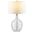 Nadine Glass Table Lamp in Clear