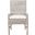 Nancy Rattan Accent Chair with Cushion in Grey