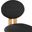 Napa Dining Chair Set of 2 In Black