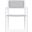 Naples Dining Chair Set of 2 In Matte White