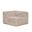 Nappi Modular Corner Chair In Taupe