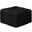 Nappi Ottoman In Black