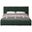 Nash Boucle Fabric Full Bed In Green