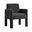 Natalie Dining Chair In Black