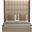 Nativa Interiors Irenne Box Tufted Upholstered High 87 Inch California King Flax Bed