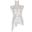 Naturals Male Torso In Silver Leaf