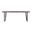 Nature'S Edge 48 Inch Live Edge Bench In Slate