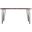 Nature'S Edge 60 Inch Live Edge Dining Table In Slate