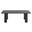Nautica Outdoor Patio 87 Inch Rectangular Aluminum Dining Table In Graphite