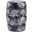 Navy and White Midnight Flower Garden Stool