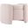 Nebula Pink Upholstered Performance Velvet Ottoman