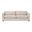 Neiman 95 Inch Taper Arm Sofa In Flax Linen and Natural Gray