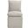 Nelori Linen Textured Performance Fabric Upholstered Dining Chair Set of 2 In Beige