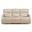 Nelson Zero Gravity Power Sofa with Power Headrests and Lumbar In Beige