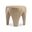 Neptune Outdoor Side Table In Brown
