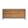 Nevada Rustic Oak Wood Sideboard In Balsamico