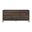 Nevada Rustic Oak Wood Sideboard In Dark Brown