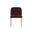 Nevin Dining Chair Set of 2 In Merlot