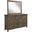 New Classic Furniture Galleon Mirror In Weathered Walnut B1111 060