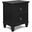 New Classic Tamarack 2 Drawer Nightstand In Black 00 045 040