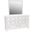 New Classic Tamarack 8 Drawer Dresser In White 00 044 050