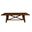Newberry Rectangular Dining Table In Medium Brown