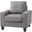 Newbury Club Chair (Gray)