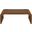 Newbury Dark Burlwood Waterfall Coffee Table