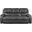 Newnan Double Reclining Sofa with Center Drop-Down Cup Holders and USB Ports In Gray