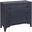 Newport Balboa Island Raffia Hall Chest In Marine