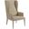 Newport Seacliff Upholstered Host Wing Chair In Sailcloth