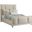 Newport Crystal Cove California King Upholstered Panel Bed In Sailcloth