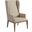 Newport Seacliff Upholstered Host Wing Chair In Sandstone