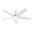 Newsome 52 Inch Ceiling Fan with LED Light Kit and Pull Chain In Fresh White