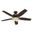 Newsome 52 Inch Ceiling Fan with LED Light Kit and Pull Chain In Premier Bronze and Roasted Walnut