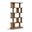 Nexa Solid Wood and Oak Veneer Bookcase In Brown