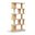 Nexa Solid Wood and Oak Veneer Bookcase In Natural