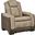 Next-Gen Durapella Power Recliner With Adjustable Headrest In Two-Tone Sand
