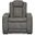 Next-Gen Durapella Power Recliner With Adjustable Headrest In Two-Tone Slate