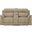 Next-Gen Durapella Power Reclining Console Loveseat With Adjustable Headrest In Sand