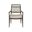 Nico Upholstered Arm Chair In Antico
